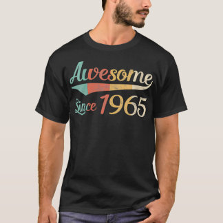 Frauen Vintag Phantastisch seit 1965 Geburtstag T-Shirt