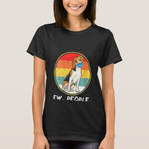 Frauen Vintagen neue Menschen Beagle Hunde tragen T-Shirt