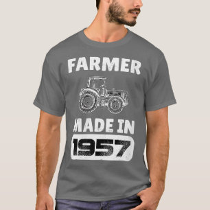 Frauen Vintager Bauer Geboren 1957 66 Jahre alt Fa T-Shirt