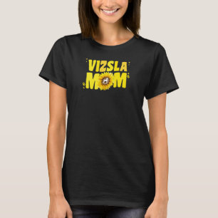 Frauen Vizsla Mama für Sonnenblumen Ungarisch Vi T-Shirt