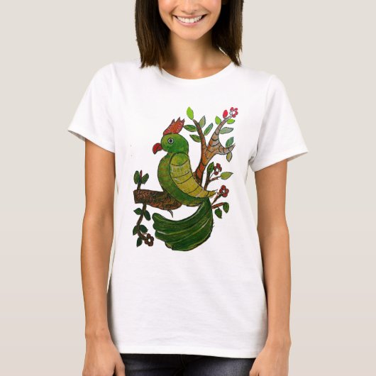 Frauen Vogel T-Shirt (Vorderseite)