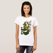 Frauen Vogel T-Shirt (Vorne ganz)