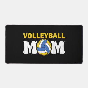 Frauen Volleyball Mutter T-Shirt Spieltag Lustiger Schreibtischunterlage