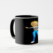 Frauen-Volleyball-Trainer Tasse (Vorderseite Links)