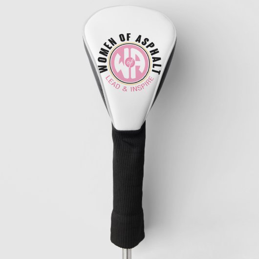 Frauen von Asphalt Golf Club Cover Headcover (Vorderseite)