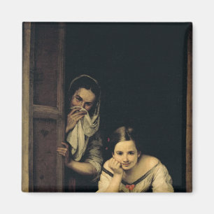 Frauen von Galizien am Fenster, 1670 Magnet