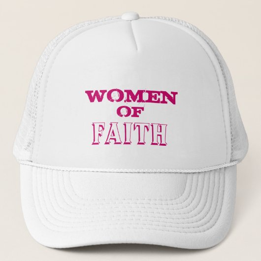 FRAUEN, VON, GLAUBE TRUCKERKAPPE (Vorderseite)