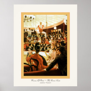 Frauen von Paris ~ das Zirkus-Liebhaber ~ James Poster