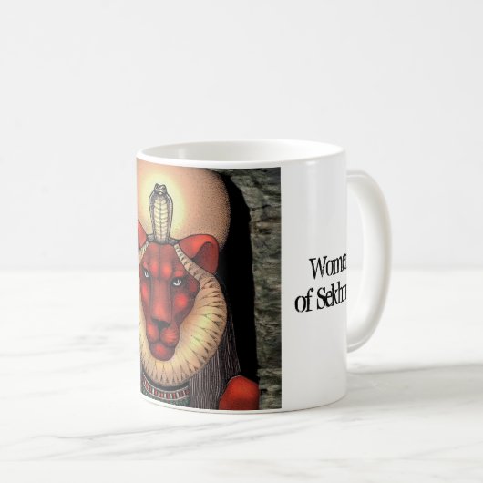 Frauen von Sekhmet Kaffeetasse (VorderseiteRechts)
