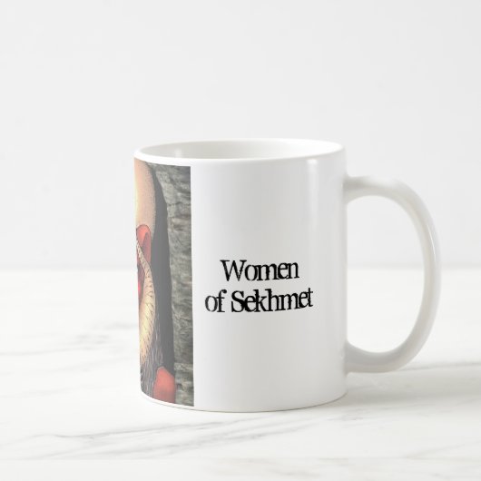 Frauen von Sekhmet Kaffeetasse (Rechts)
