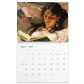 Frauen von Sun 12 Month Calendar (geteilte Seiten) Kalender (Mär 2027)