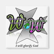 Frauen von Worth Creed Magnet