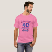 Frauen, vor 40 Jahren hergestellt, vierundvierzig T-Shirt (Vorne ganz)