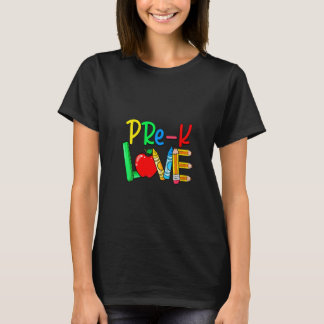 Frauen vor der K-Liebe Lehrerin Schülerjunge Mädch T-Shirt