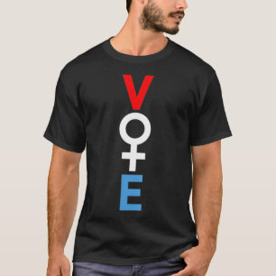 Frauen wählen Frauenrechte Feministin 2022 Wahl V T-Shirt