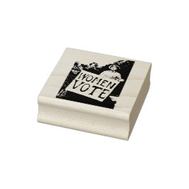 Frauen wählen gummistempel