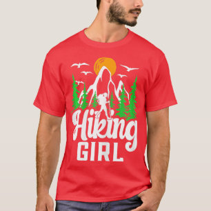 Frauen Wandern Rückpacken Naturwandern Girl del Ma T-Shirt