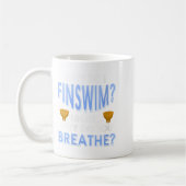 Frauen warum ich einen lustigen Swim-Spaß für Aqua Kaffeetasse (Links)