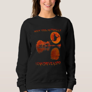 Frauen, warum ich tatsächlich einen Stock fliegen Sweatshirt