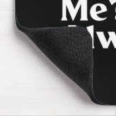 Frauen Weird_ Ich_ - Lustiger Sarkastischer Eigena Mousepad (Ecke)
