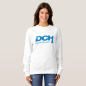 Frauen - Weiß - Sweater - Big DCH Blue Logo Sweatshirt (Vorne ganz)