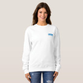 Frauen - Weiß - Sweater - DCH Blue Logo Sweatshirt (Vorne ganz)