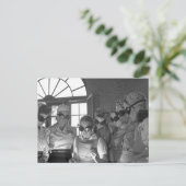 Frauen Welders im Zweiten Weltkrieg der 1940er Postkarte (Stehend Vorderseite)