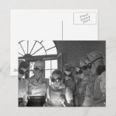 Frauen Welders im Zweiten Weltkrieg der 1940er Postkarte (Vorne/Hinten)