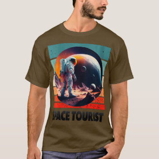 Frauen Weltraumtourismus Weltraum Weltraum Weltrau T-Shirt