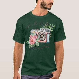 Frauen, wenn das Leben verschwommen wird, passen i T-Shirt
