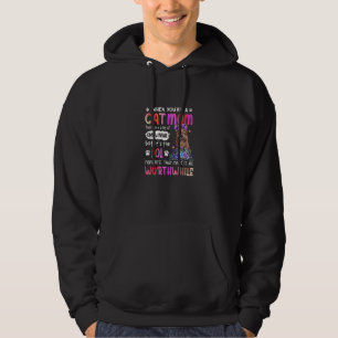 Frauen Wenn Du Eine Katzenmutter Bist Hier Re Ein Hoodie