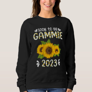 Frauen werden bald Gammie 2023 Sonnenblumen neues  Sweatshirt