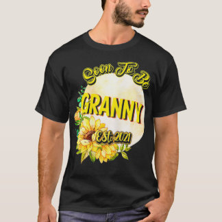 Frauen werden bald Granny seit 2021 Schwangerschaf T-Shirt