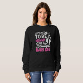 Frauen Werden Bald Mama Eines Wunderschönen Babymä Sweatshirt (Vorne ganz)