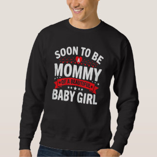Frauen werden bald Mami eines schönen kleinen Gi Sweatshirt
