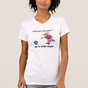 Frauen-Werfer T-Shirt