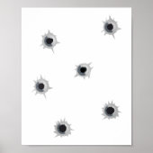 Frauen, wie viele Löcher dieses Shirt hat Poster (Vorne)