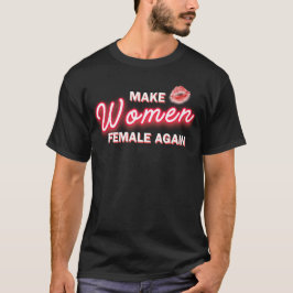 Frauen wieder zum zweiten Mal machen T-Shirt