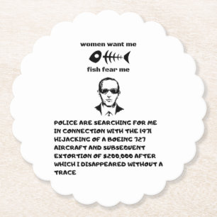 Frauen wollte mir Fische Angst db cooper Untersetzer