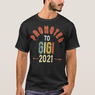 Frauen wollten bald Gigi 2021 Blumenmot werden T-Shirt