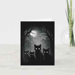 Frauen Y Süße Kätzchen Katzen Alt Goth Nge Horror Karte