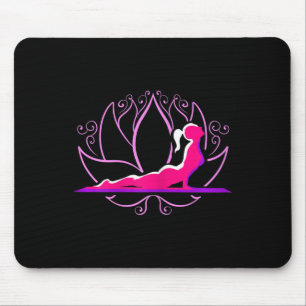 Frauen Yoga-Geschenk für Yoga-Übungen Mädchen Spir Mousepad