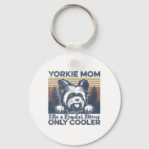 Frauen Yorkie Mama _Yorkshire Mama Dog Muttertag Schlüsselanhänger
