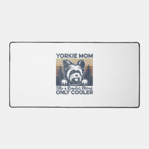 Frauen Yorkie Mama _Yorkshire Mama Dog Muttertag Schreibtischunterlage