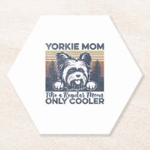 Frauen Yorkie Mama _Yorkshire Mama Dog Muttertag Untersetzer