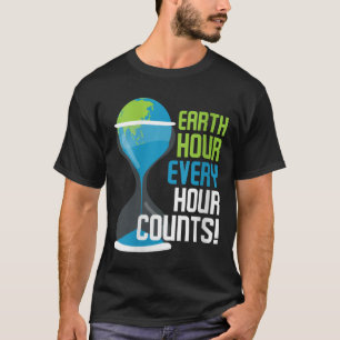 Frauen zählen jede Stunde Umweltschutz T-Shirt
