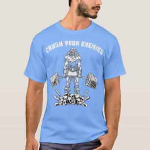 Frauen zerstören ihre Feinde, die Bodybuildi der W T-Shirt