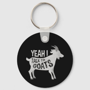 Frauen Ziegen Liebhaber Goat Joke Geschenk Schlüsselanhänger