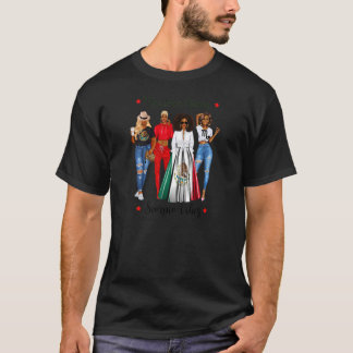 Frauen Zodiac Afro Mexikanische Königin Skorpion V T-Shirt