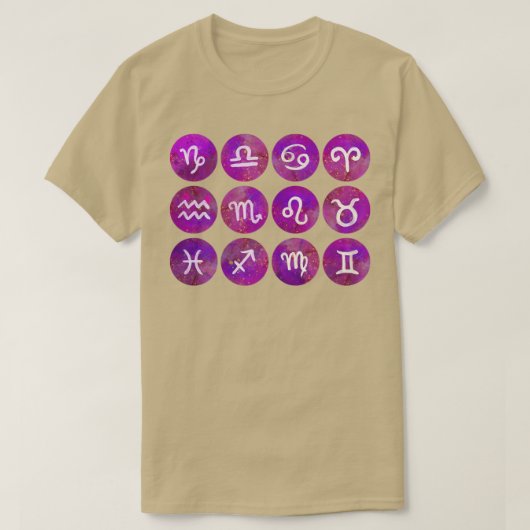 Frauen Zodiac Anzeichen Astrologie Horoskop Frauen T-Shirt (Design vorne)